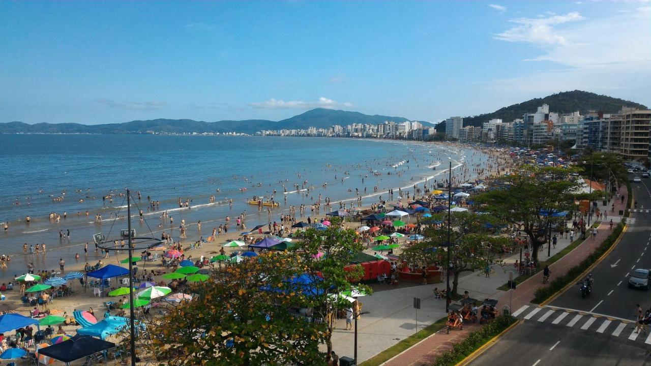 Apartamento De Cobertura Frente Para O Mar Itapema Esterno foto