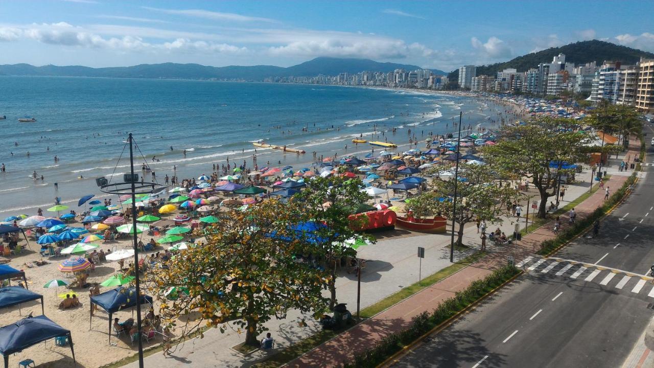 Apartamento De Cobertura Frente Para O Mar Itapema Esterno foto