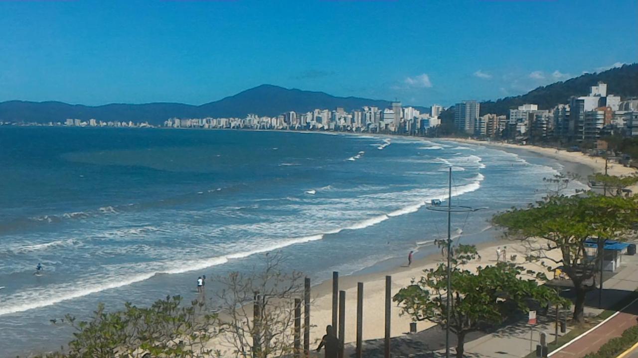 Apartamento De Cobertura Frente Para O Mar Itapema Esterno foto