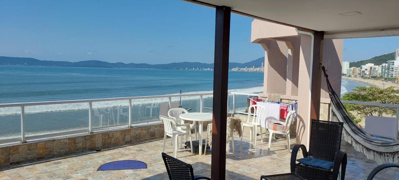 Apartamento De Cobertura Frente Para O Mar Itapema Esterno foto