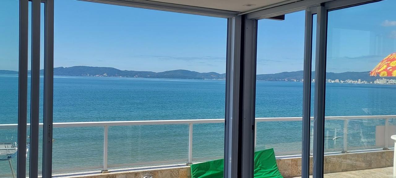 Apartamento De Cobertura Frente Para O Mar Itapema Esterno foto